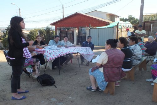 Avanza el trabajo de Fundación Junto al Barrio y TPS en Cerro Los Placeres