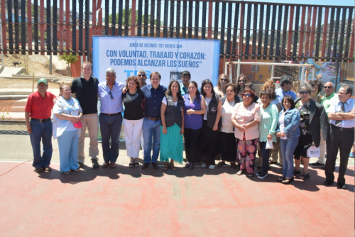 TPS y Fundación Junto al Barrio inauguran centro comunitario en población Viento Sur