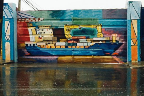 TPS y Fundación Lukas recibieron mural en Valparaíso y entregaron Premio a Artista