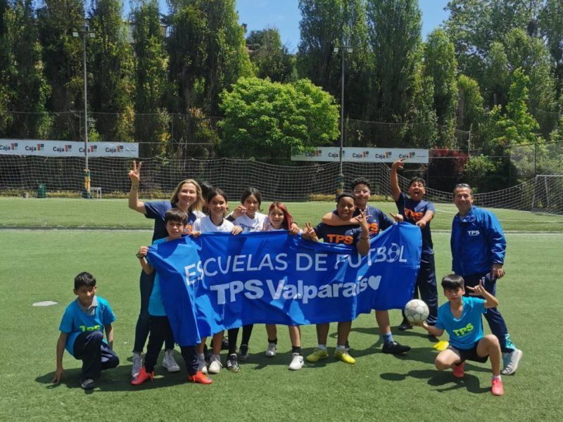 Escuelas de Fútbol TPS 2024 beneficiaron a 500 niños y niñas de Valparaíso